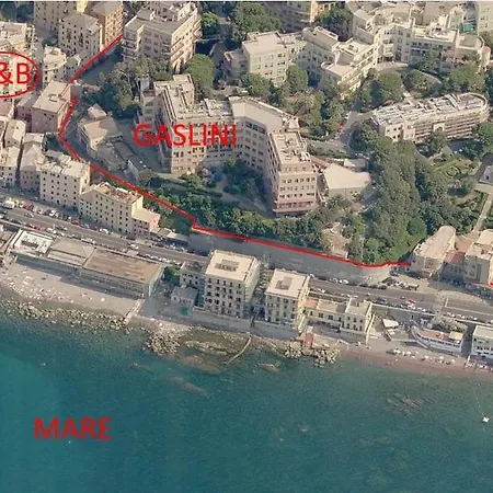 לינה וארוחת בוקר Gaslini & Mare ג'נובה